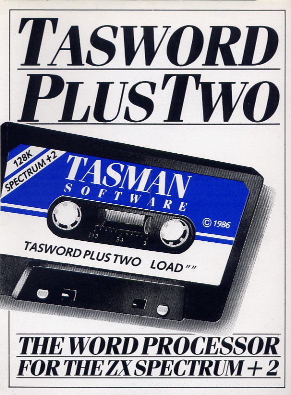 Screen from Tasword Plus Two