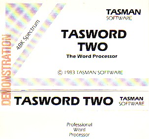 Screen from Tasword Two Demonstration