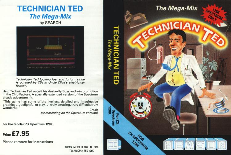 Screen from Technician Ted: The Megamix