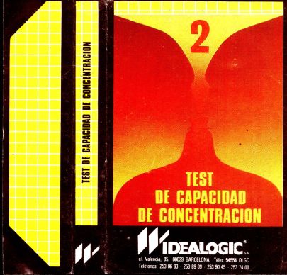 Screen from Test de Capacidad de Concentracion