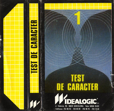 Screen from Test de Caracter