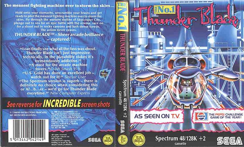 Screen from Thunder Blade