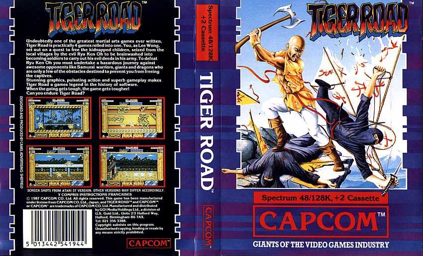 Screen from Tiger Road