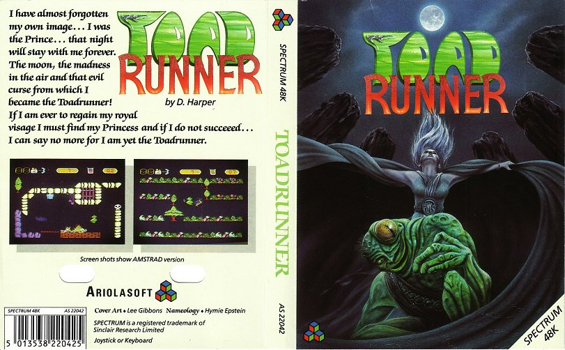 Screen from Toadrunner