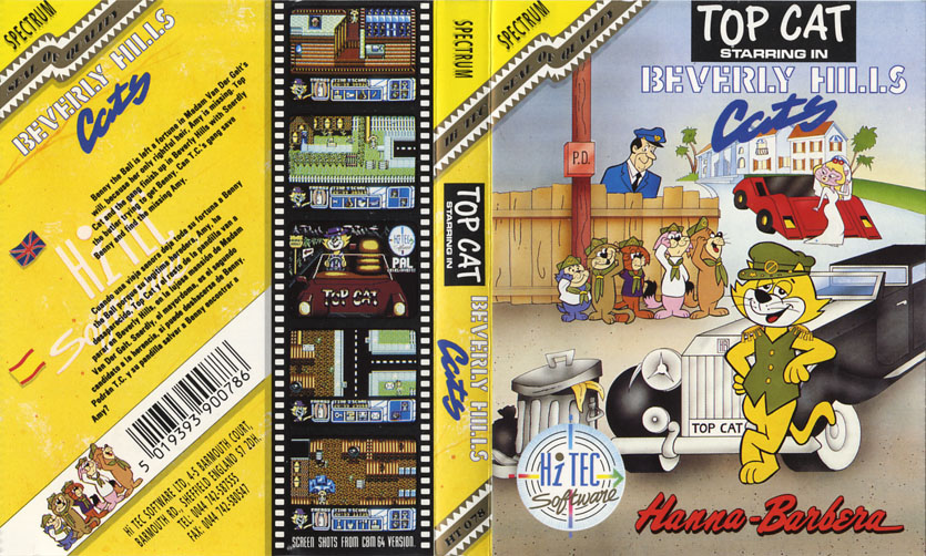 Screen from Top Cat in Beverly Hills Cats