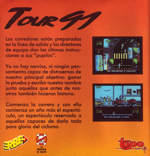 Screen from Tour 91