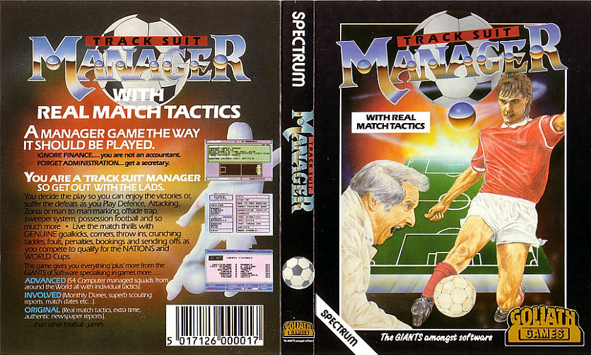 Screen from Track Suit Manager