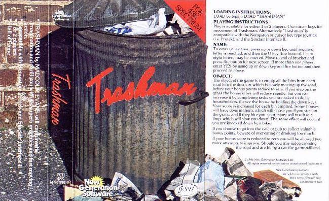 Screen from Trashman