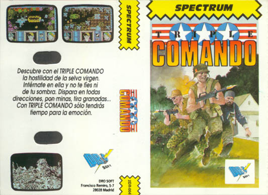 Screen from Triple Comando