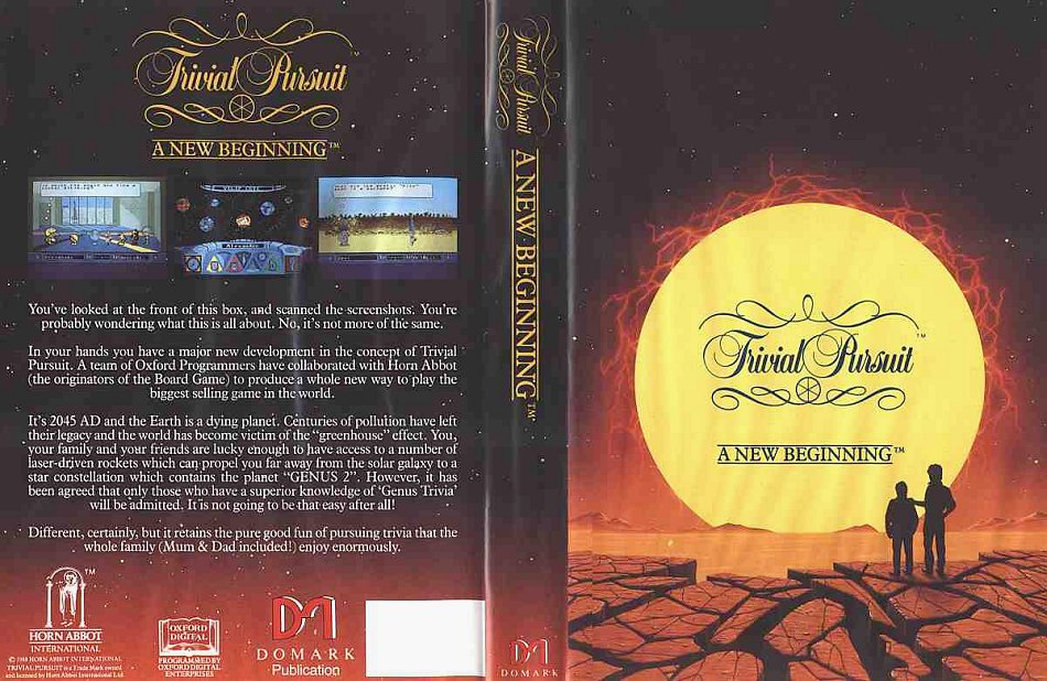 Screen from Trivial Pursuit: A New Beginning