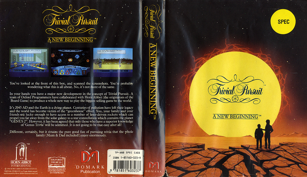 Screen from Trivial Pursuit: A New Beginning