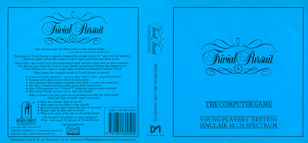 Screen from Trivial Pursuit: Young Players Edition