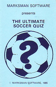 Screen from The Ultimate Soccer Quiz