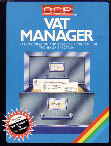 Screen from VAT Manager
