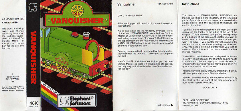 Screen from Vanquisher