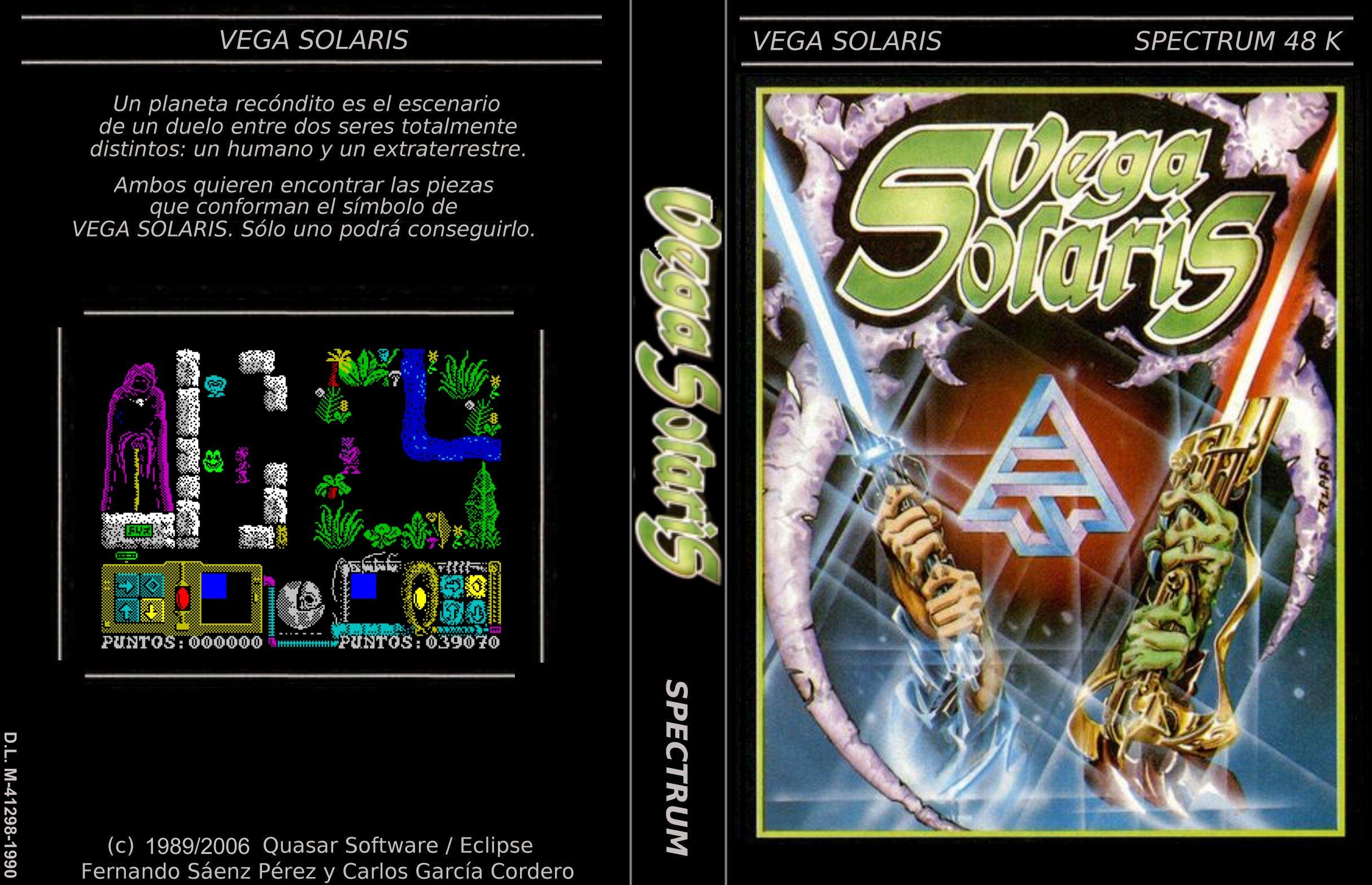Screen from Vega Solaris