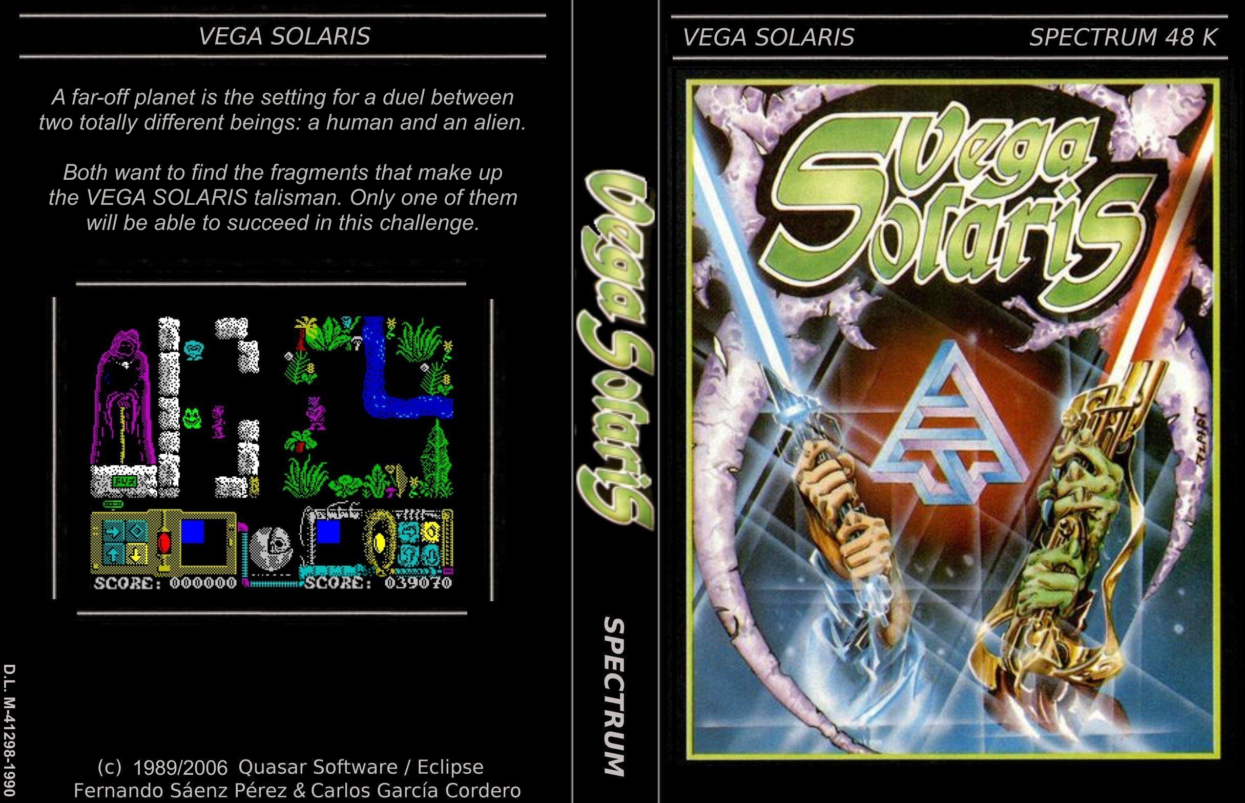 Screen from Vega Solaris
