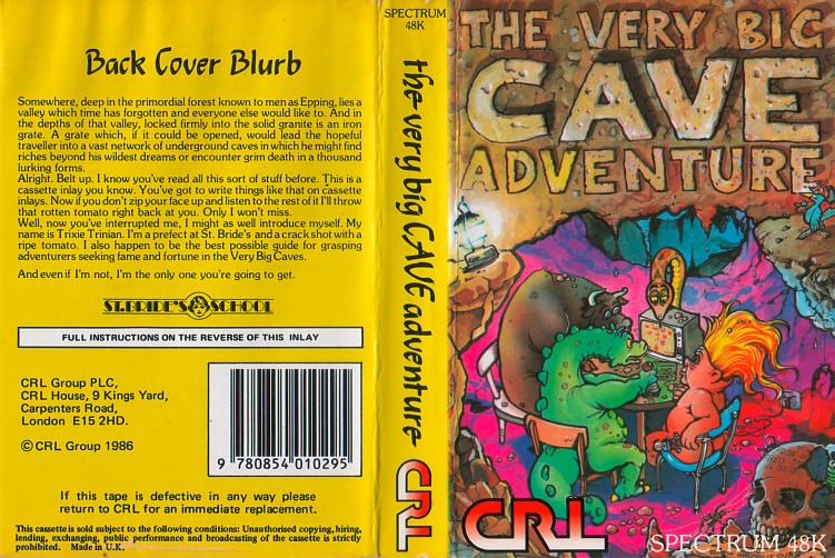 Screen from The Very Big Cave Adventure