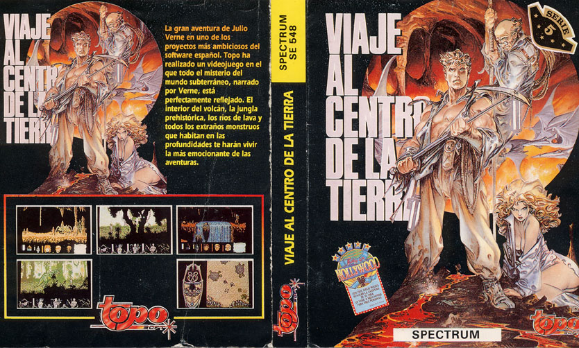Screen from Viaje al Centro de la Tierra