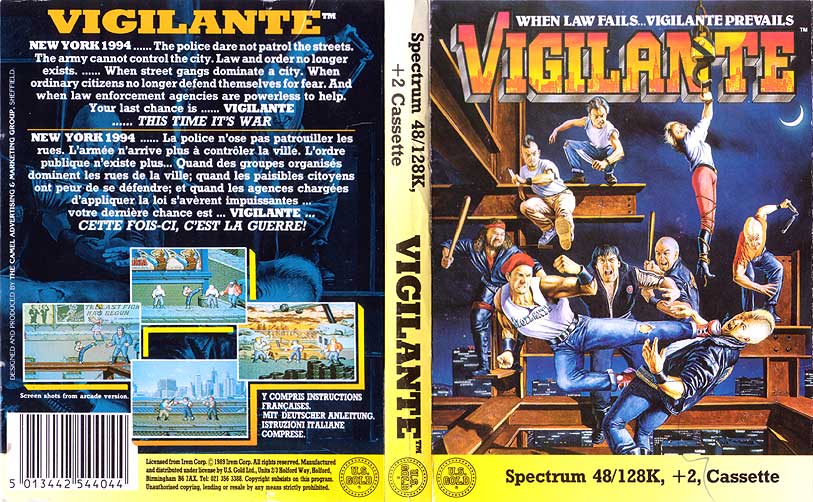 Screen from Vigilante