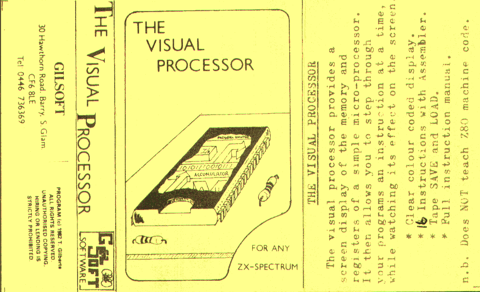 Screen from The Visual Processor