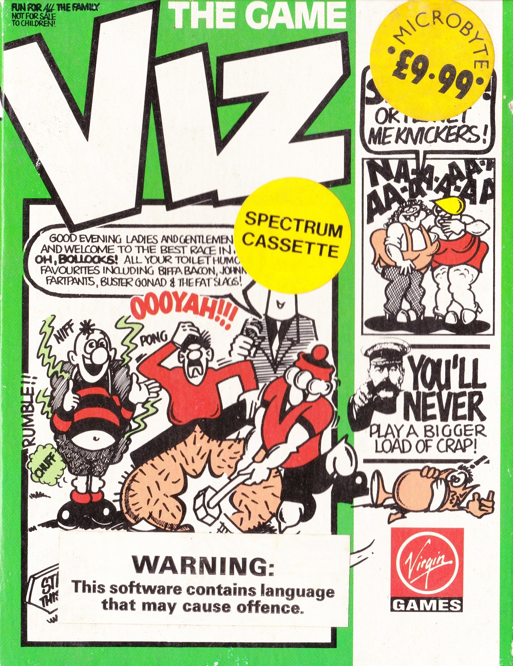Screen from Viz - The Computer Game