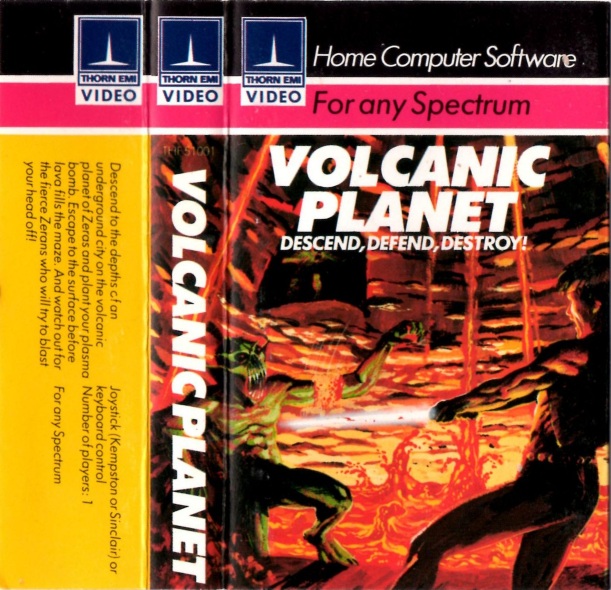 Screen from Volcanic Planet