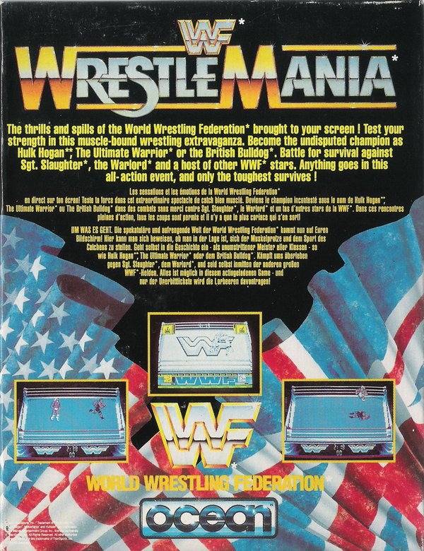 Screen from WWF WrestleMania