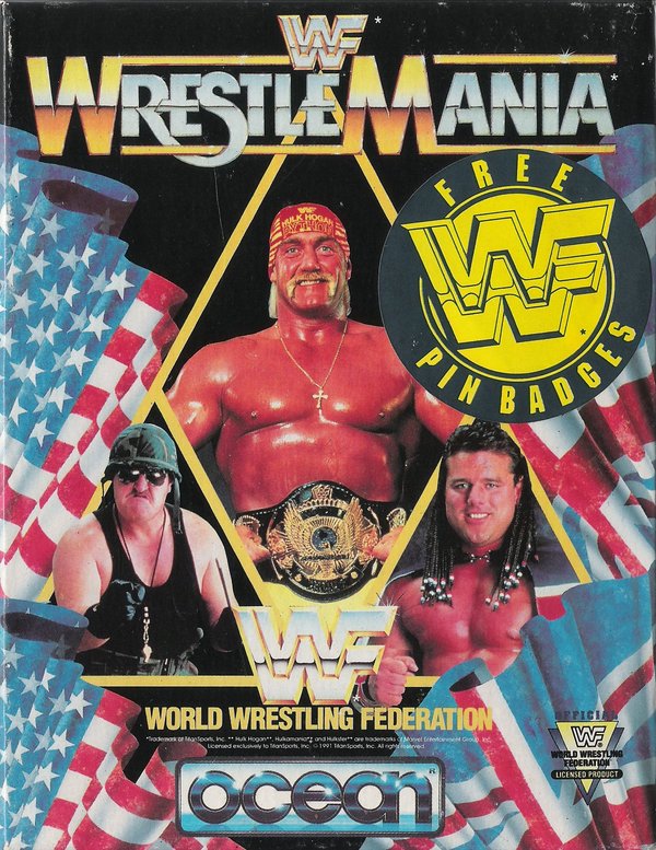 Screen from WWF WrestleMania