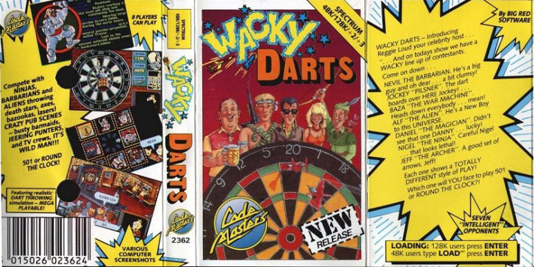 Screen from Wacky Darts