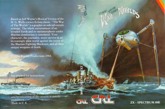 Screen from The War of the Worlds