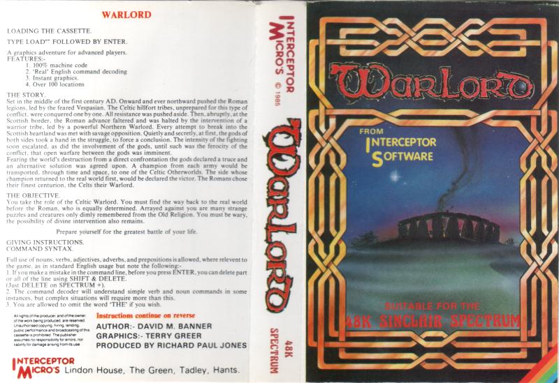 Screen from Warlord