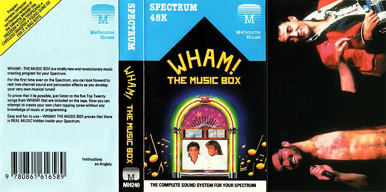 Screen from Wham! The Music Box