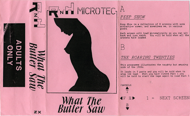 Screen from What the Butler Saw