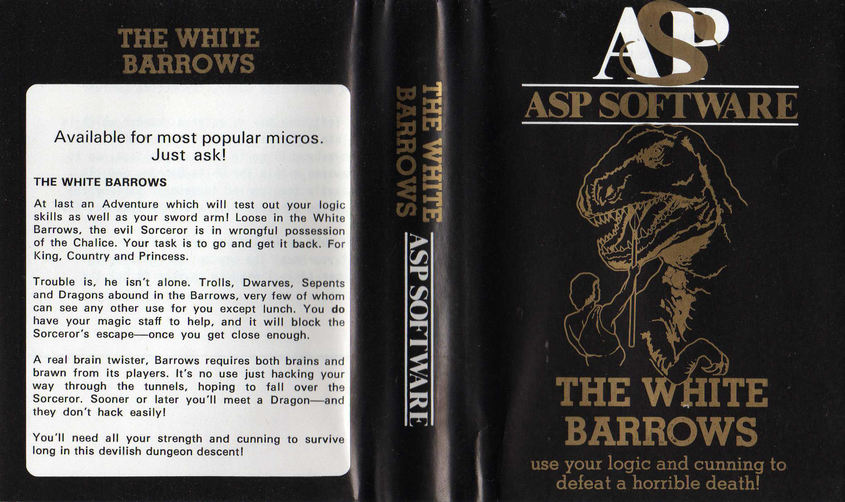 Screen from The White Barrows