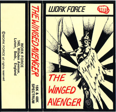 Screen from The Winged Avenger