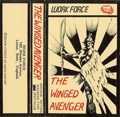 Screen from The Winged Avenger
