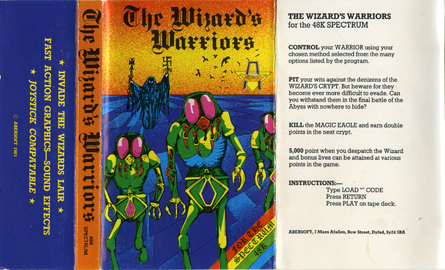Screen from The Wizard's Warriors