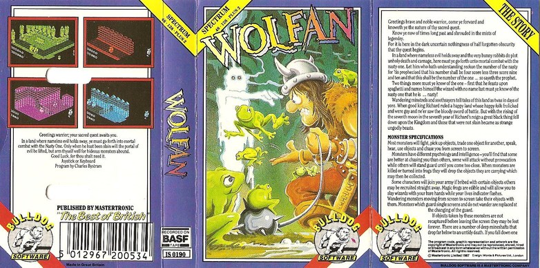 Screen from Wolfan