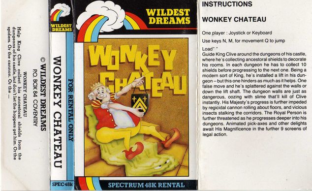 Screen from Wonkey Chateau