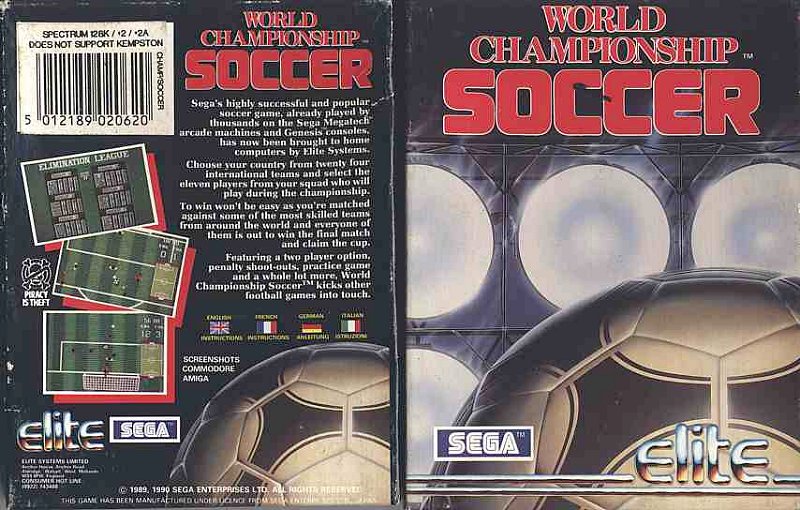 Screen from World Championship Soccer