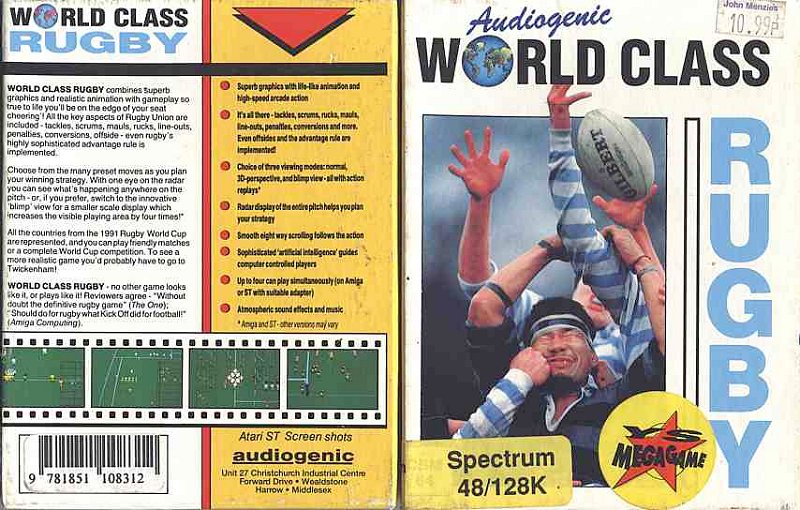 Screen from World Class Rugby