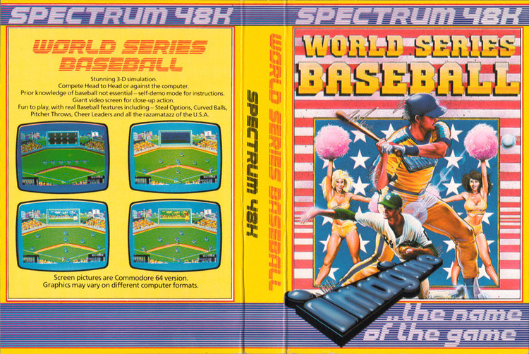 Screen from World Series Baseball