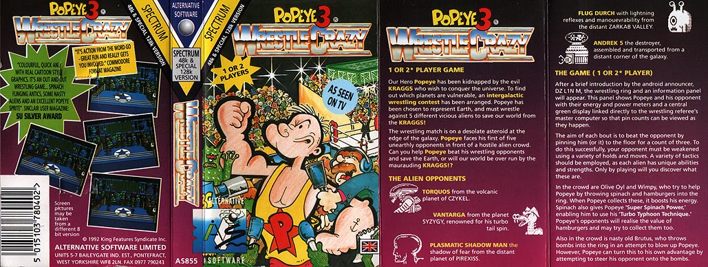 Screen from Wrestle Crazy