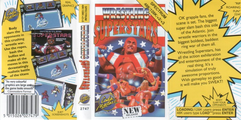 Screen from Wrestling Superstars