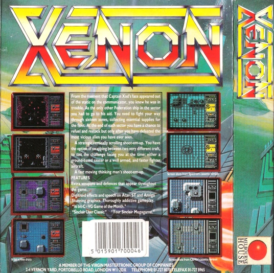 Screen from Xenon
