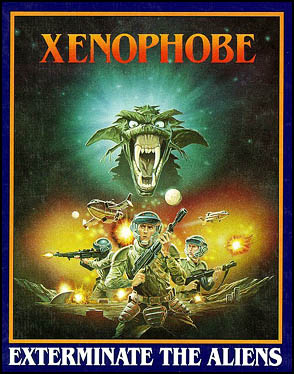 Screen from Xenophobe