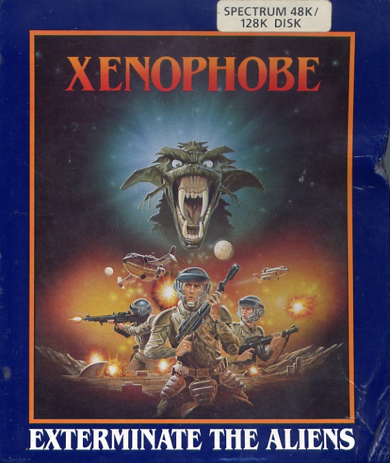 Screen from Xenophobe
