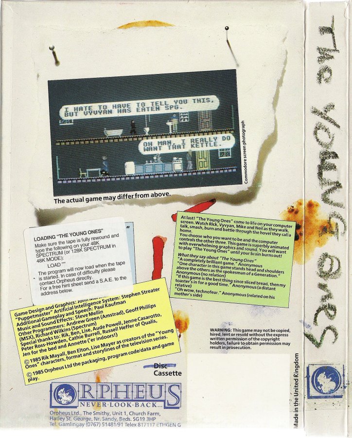 Screen from The Young Ones