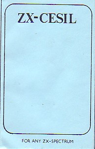 Screen from ZX-Cesil